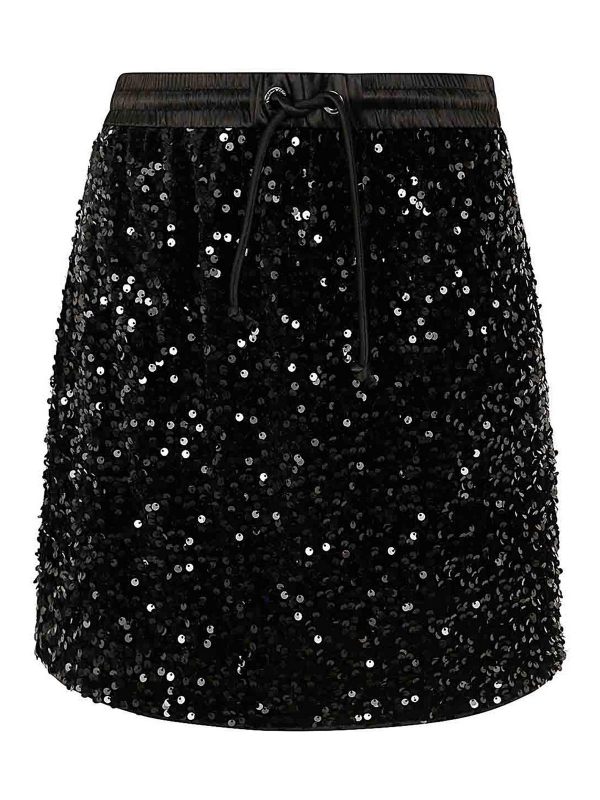 Emporio Armani Jupe Midi - Noir
