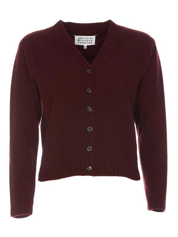 Maison Margiela Cardigan - Rouge