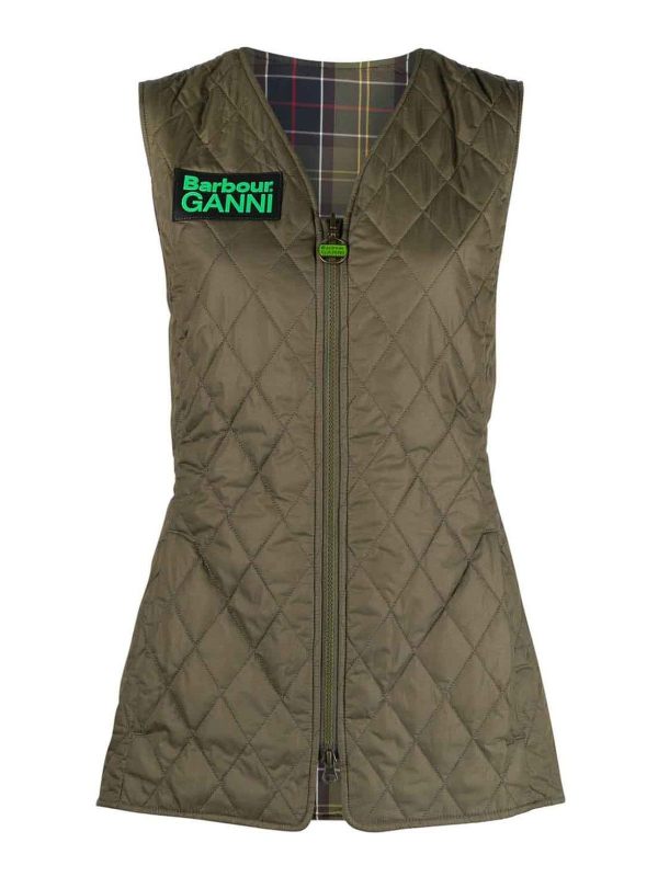 Ganni Gilet - Vert