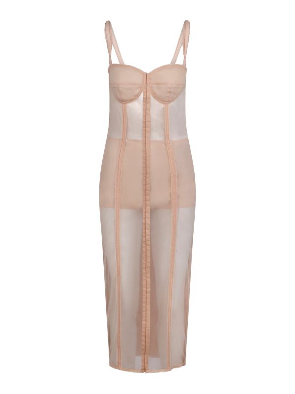 Dolce & Gabbana Maxi Robe - Rose