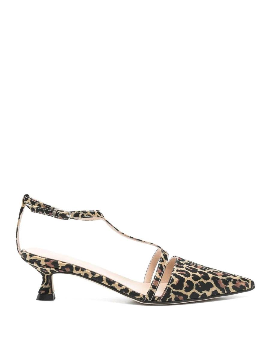 Anna F. Chaussures À Talon - Imprimé Animal