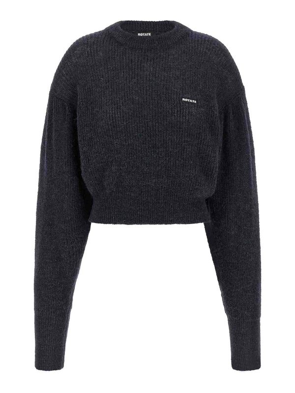Rotate Birger Christensen Cardigan - Bleu