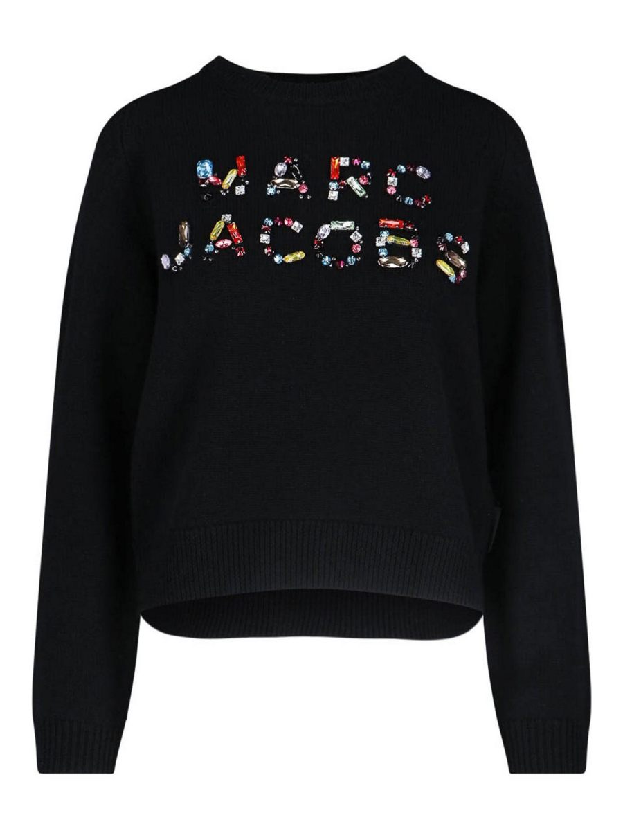 Marc Jacobs Pull Col Bateau - Noir