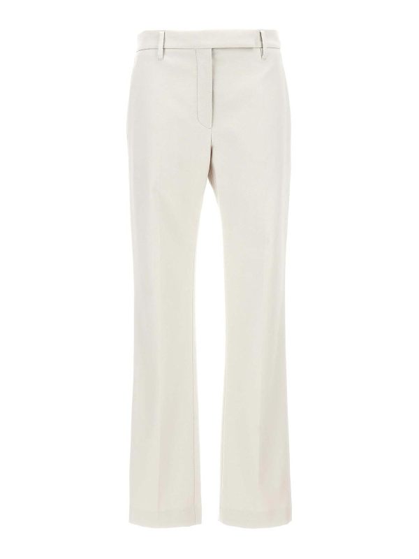 Brunello Cucinelli Pantalon Couturier - Blanc