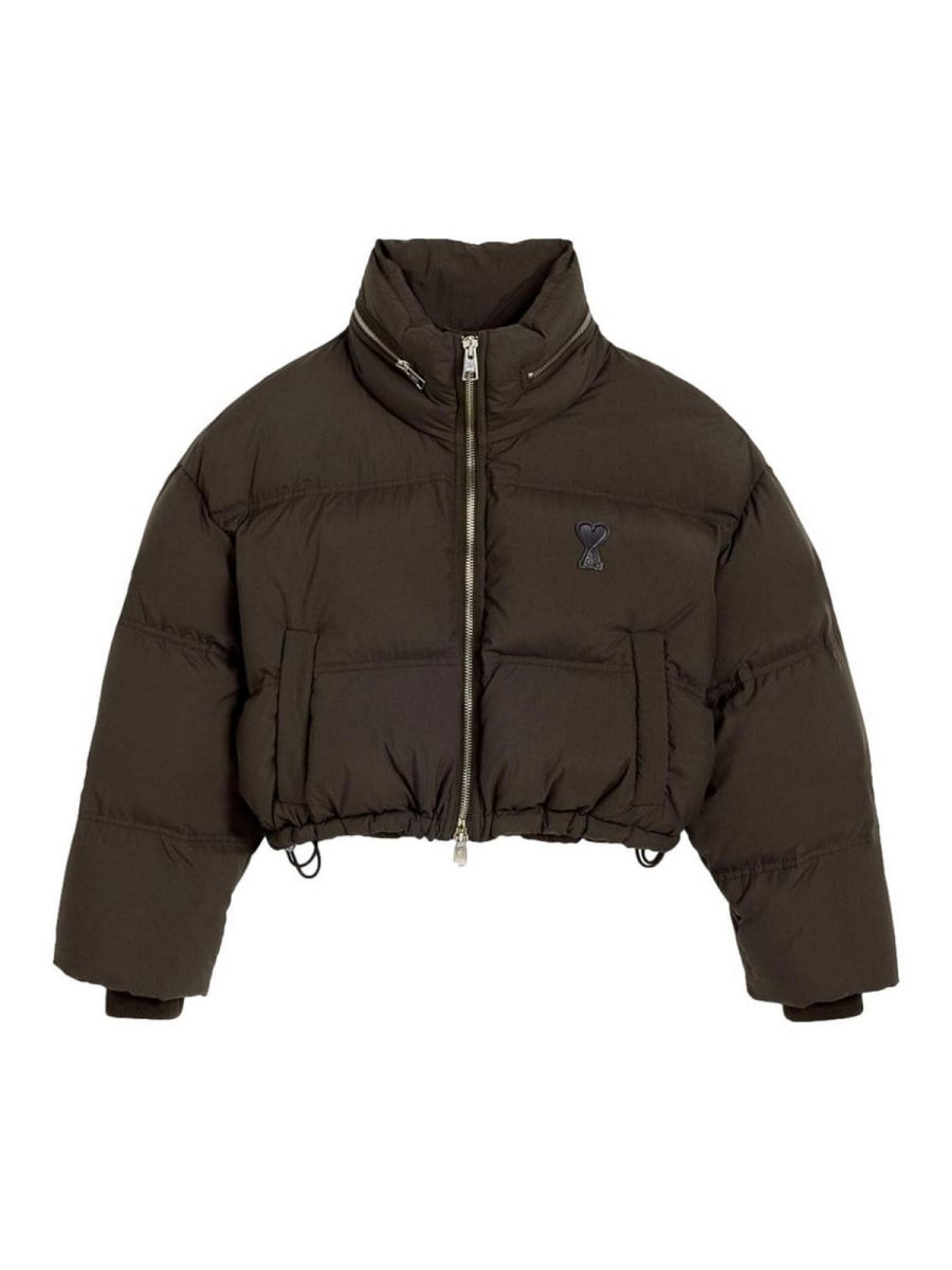 Ami Paris Blouson Rembourré - Marron