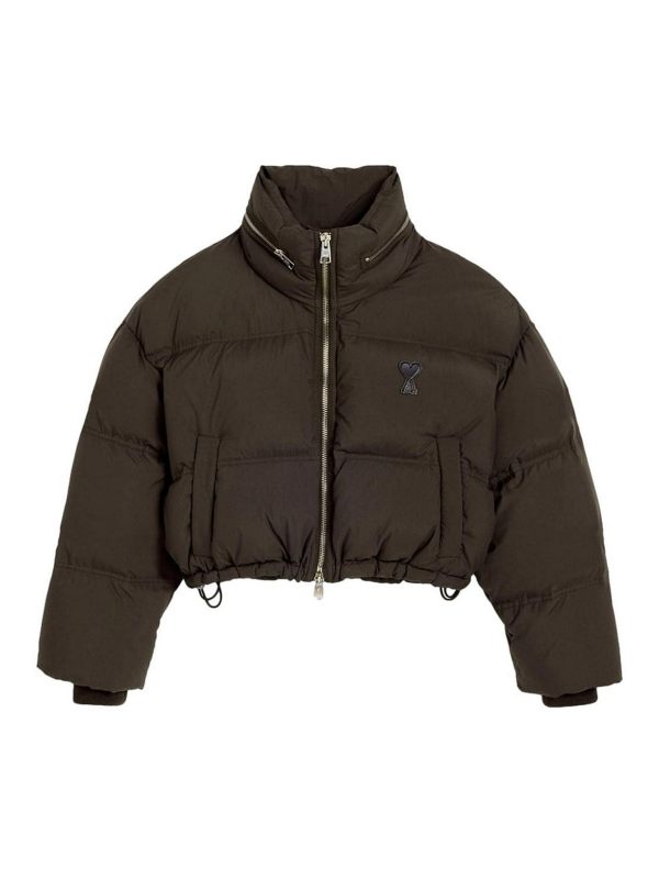 Ami Paris Blouson Rembourré - Marron
