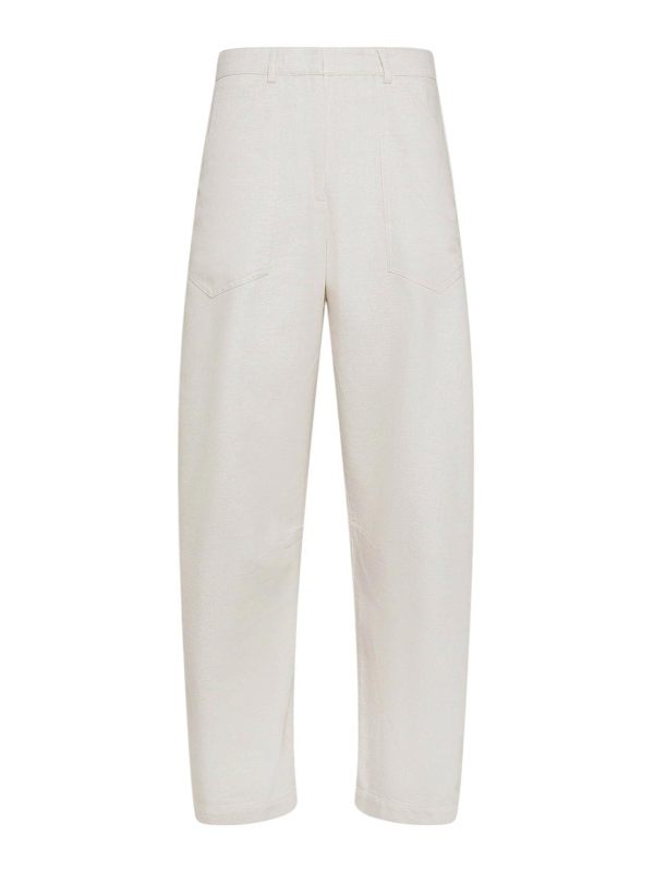 Seventy Pantalons Décontractés - Blanc