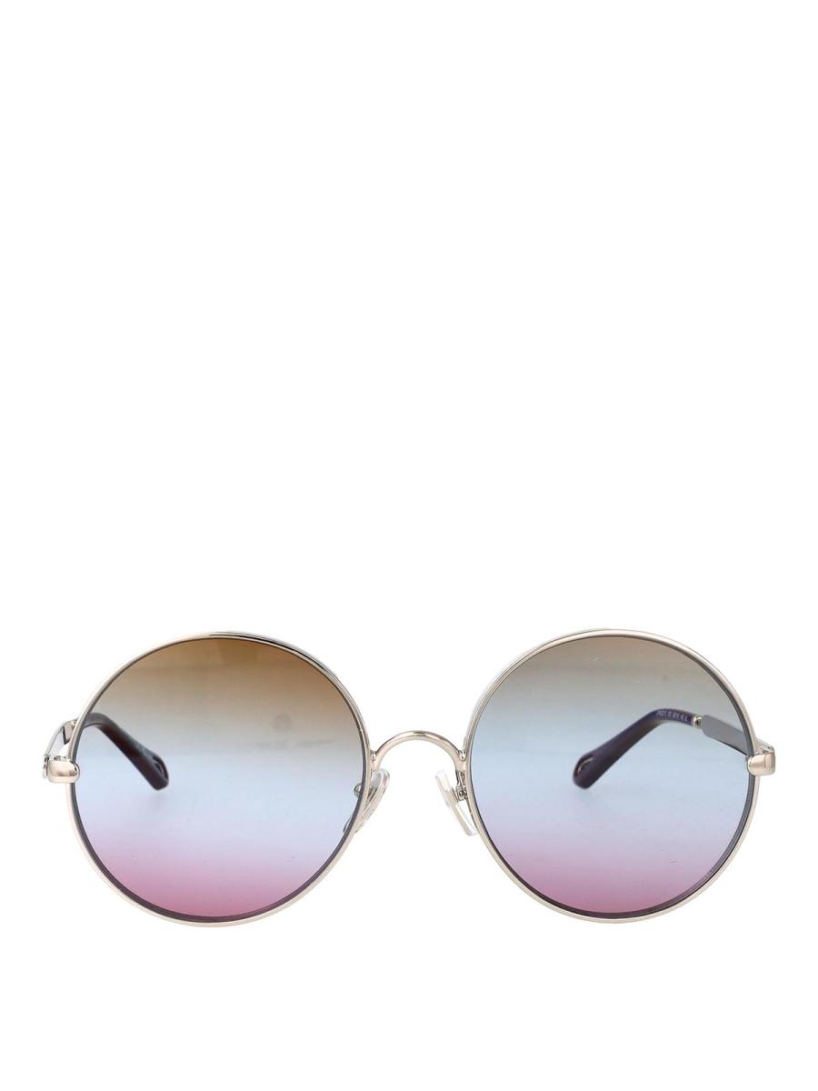 Chloe' Lunettes De Soleil - Argent