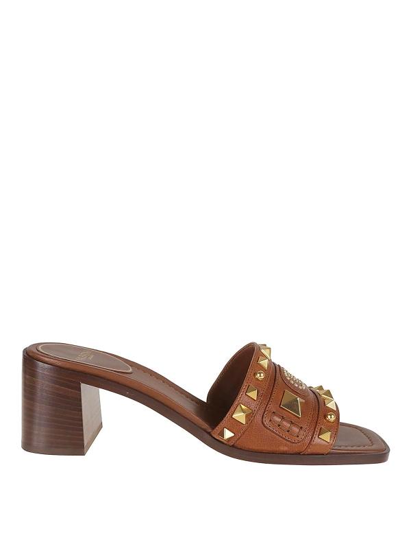 Valentino Garavani Sandales - Marron