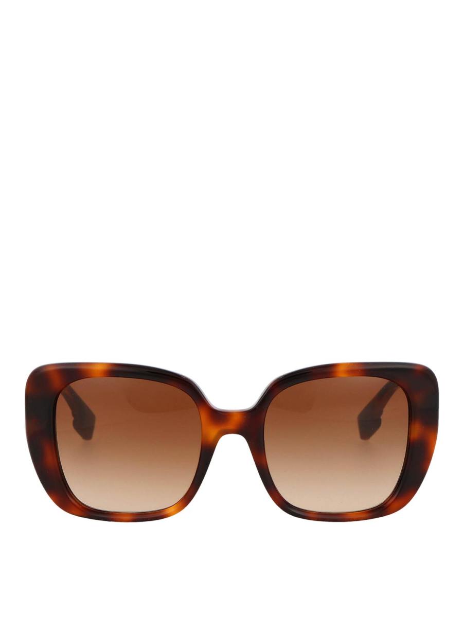Burberry Lunettes De Soleil - Marron