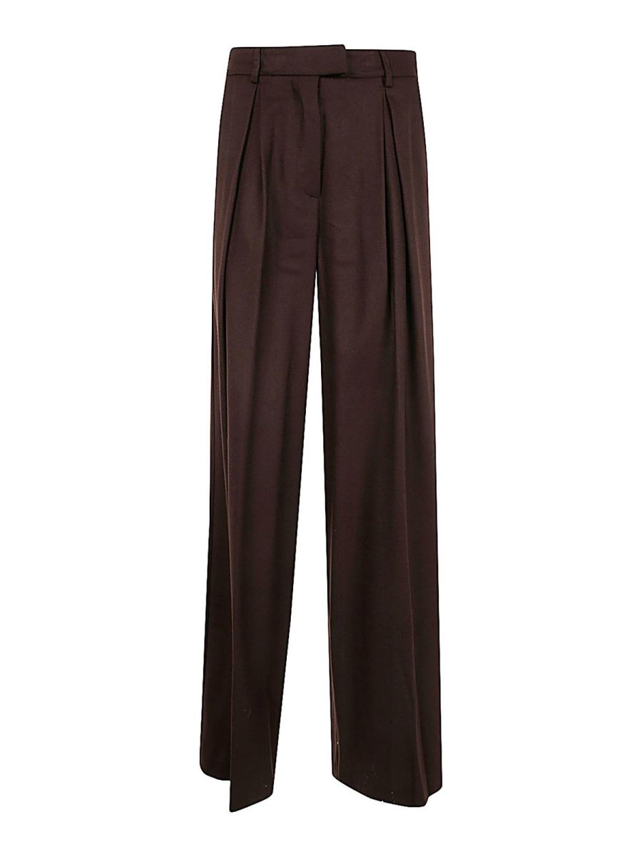 Semicouture Pantalons Décontractés - Marron