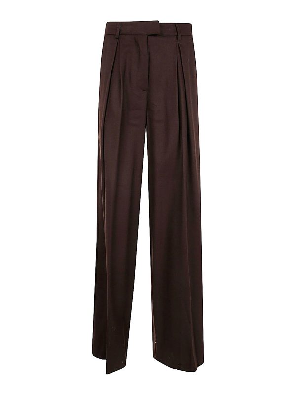 Semicouture Pantalons Décontractés - Marron