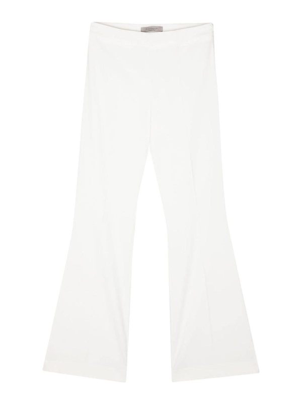 D. Exterior Pantalons Décontractés - Blanc