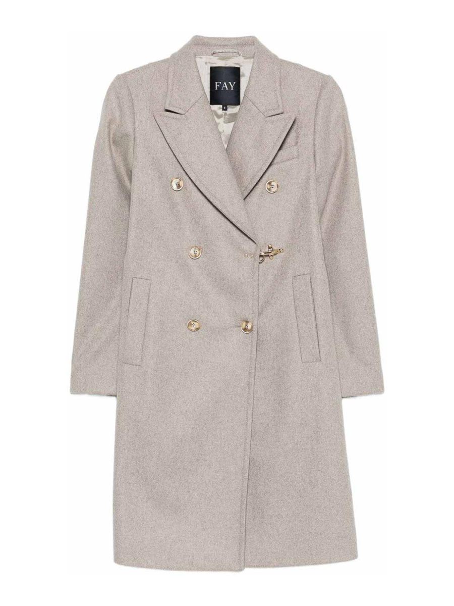 Fay Manteau Court - Beige