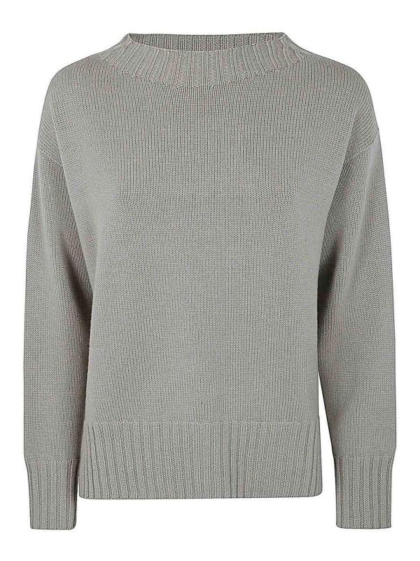 Drumohr Pull Col Rond - Vert