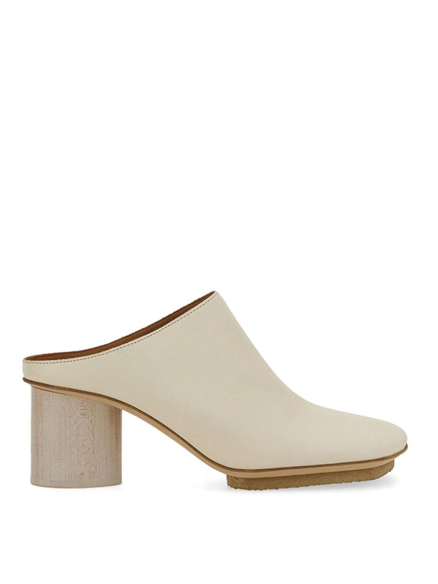 Uma Wang Mules - Blanc