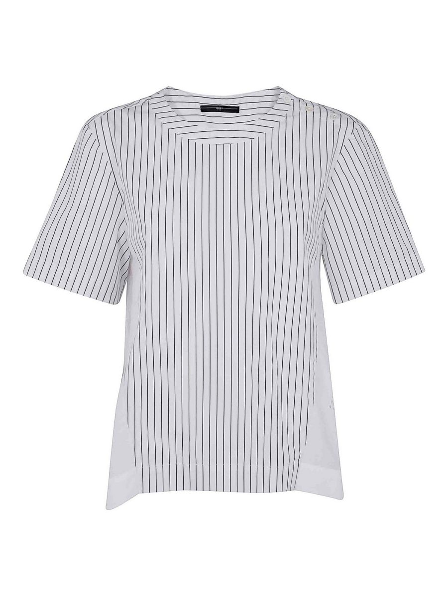 High T-Shirt - Blanc