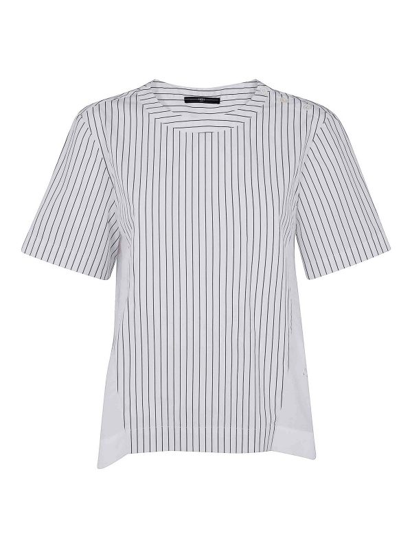 High T-Shirt - Blanc