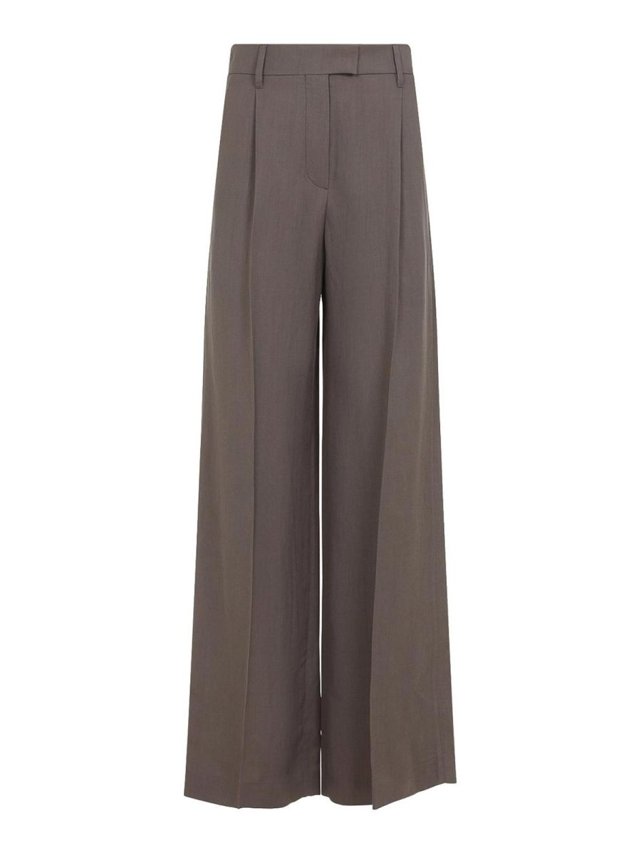 Brunello Cucinelli Pantalons Décontractés - Marron