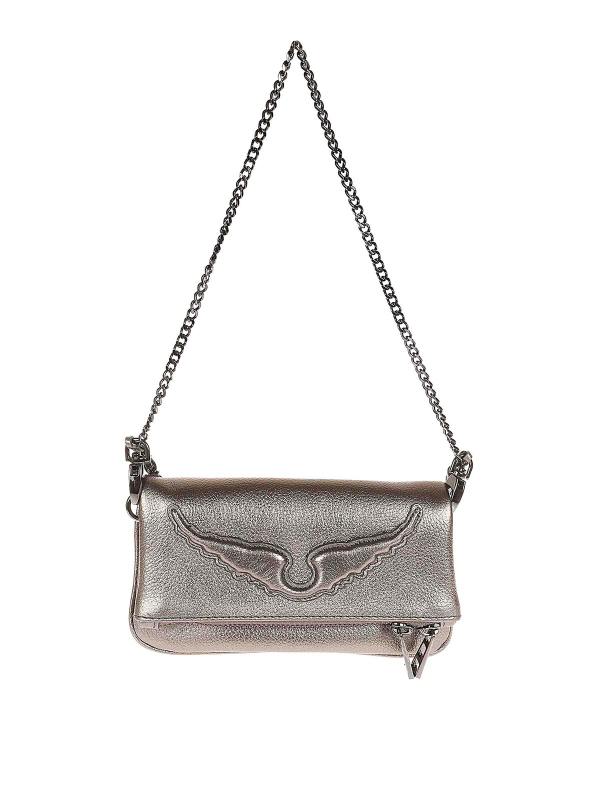 Zadig & Voltaire Sac Bandoulière - Argent