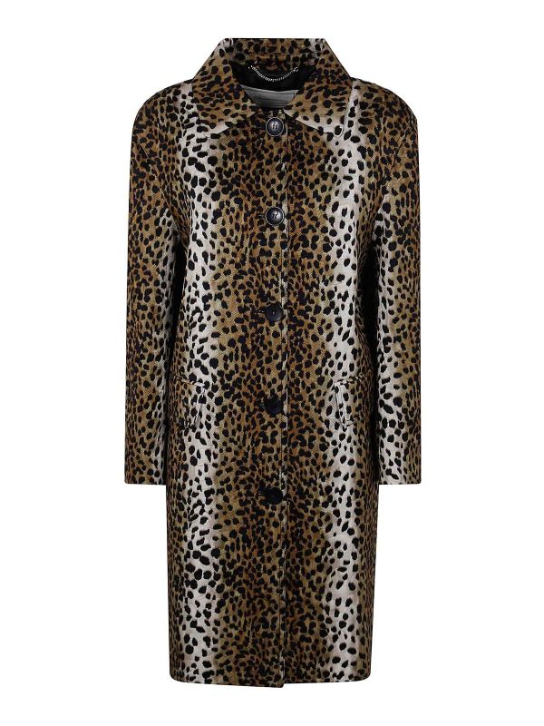 Blumarine Manteau Court - Noir