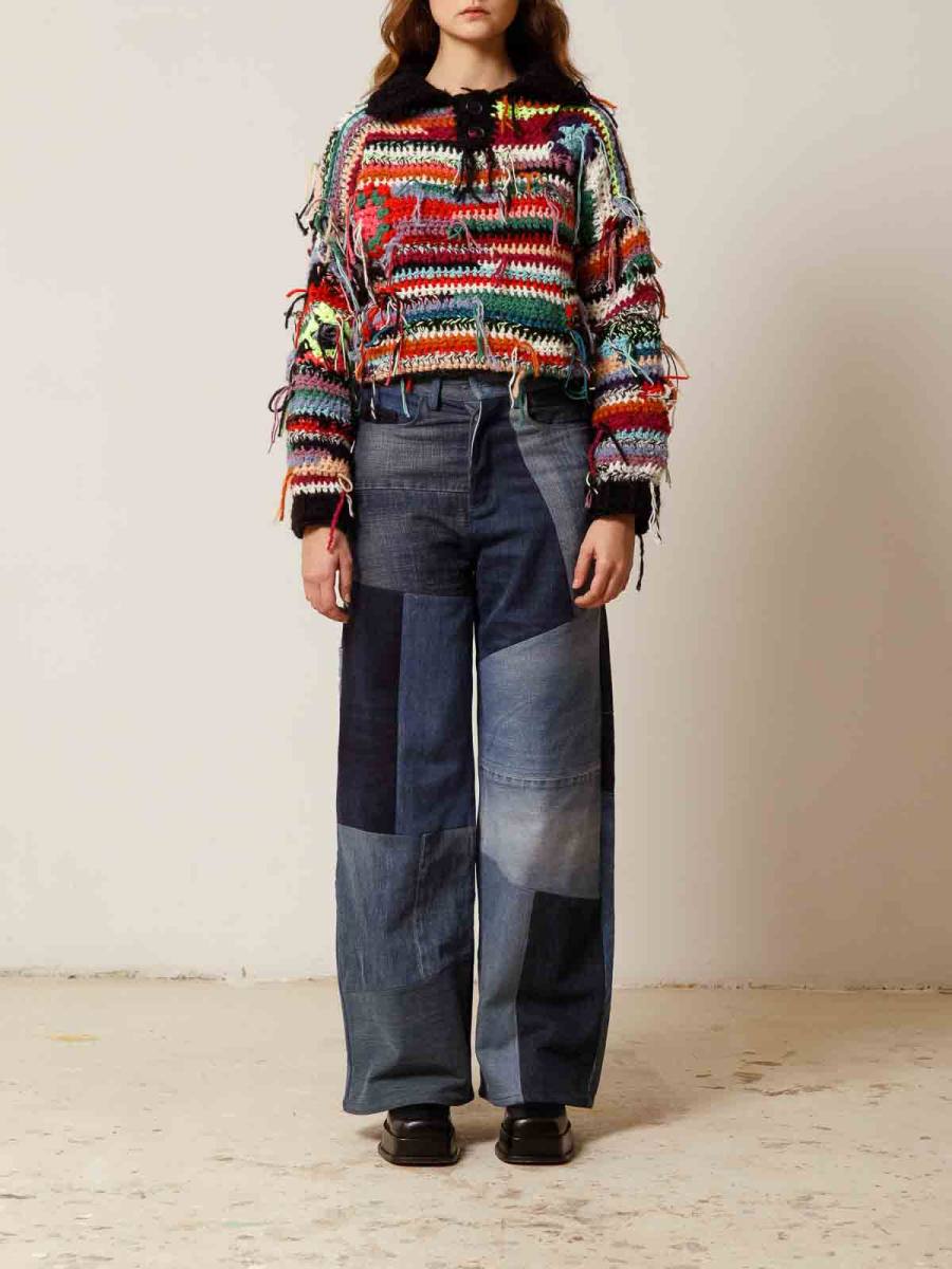 Cavia Pull Col Roulé - Multicolore