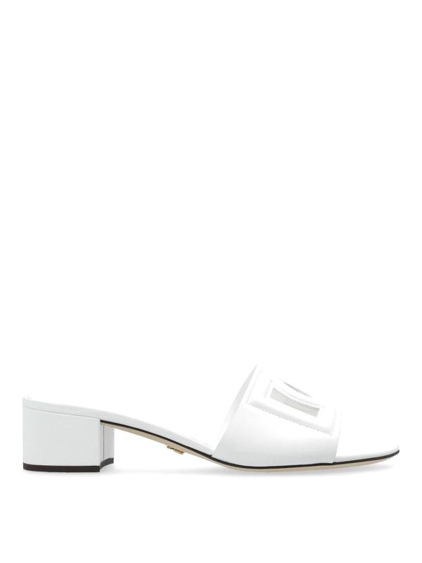 Dolce & Gabbana Tongs - Blanc