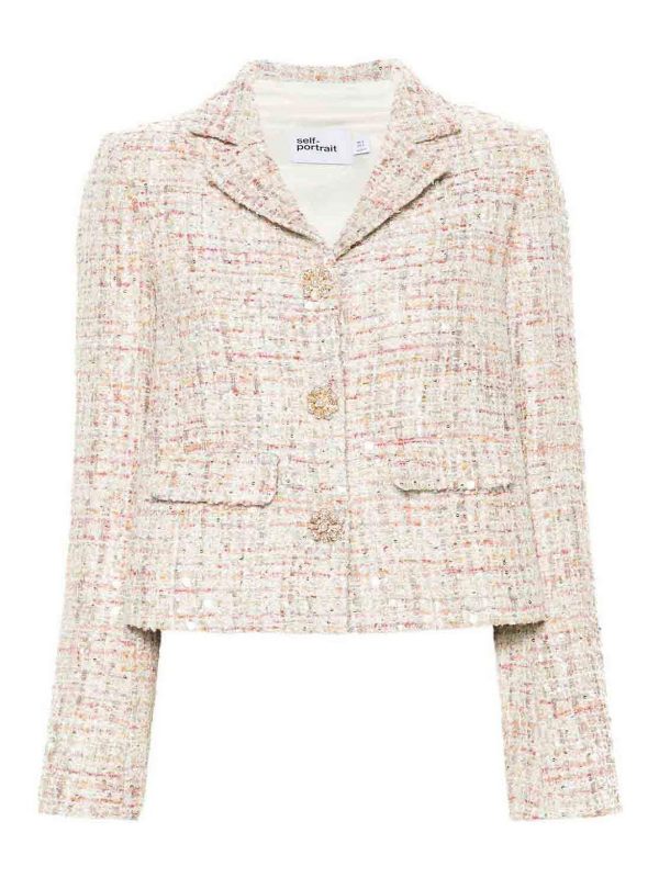 Self Portrait Veste Casual - Multicolore