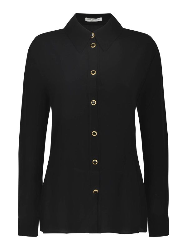 Alessandra Rich Chemise - Noir
