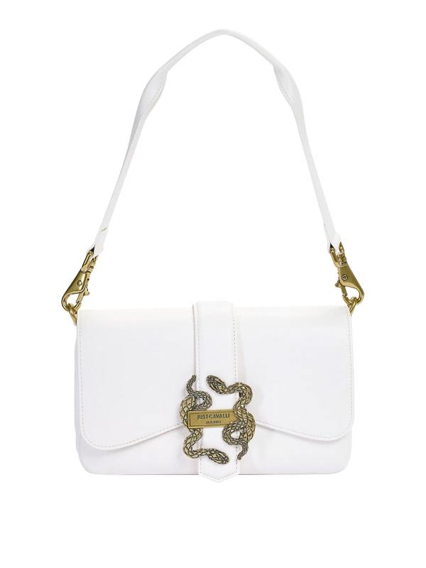 Just Cavalli Sac Bandoulière - Blanc
