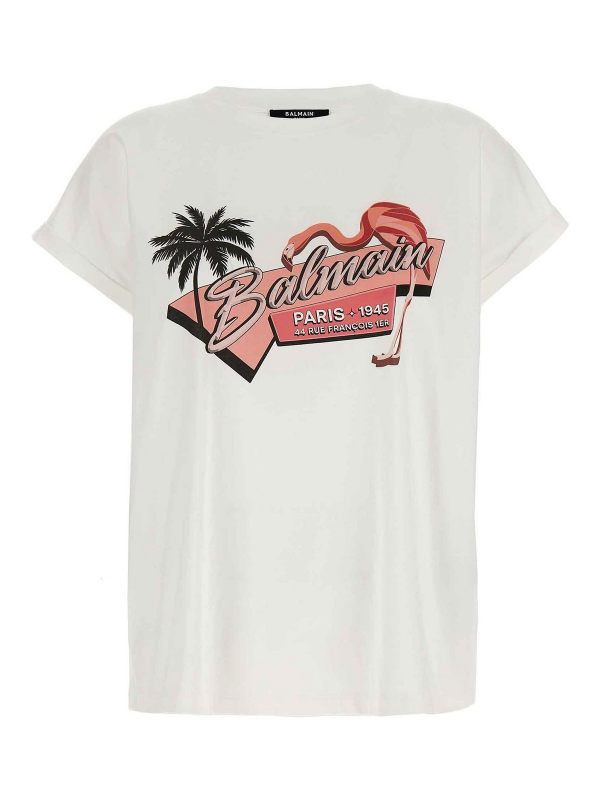 Balmain T-Shirt - Blanc