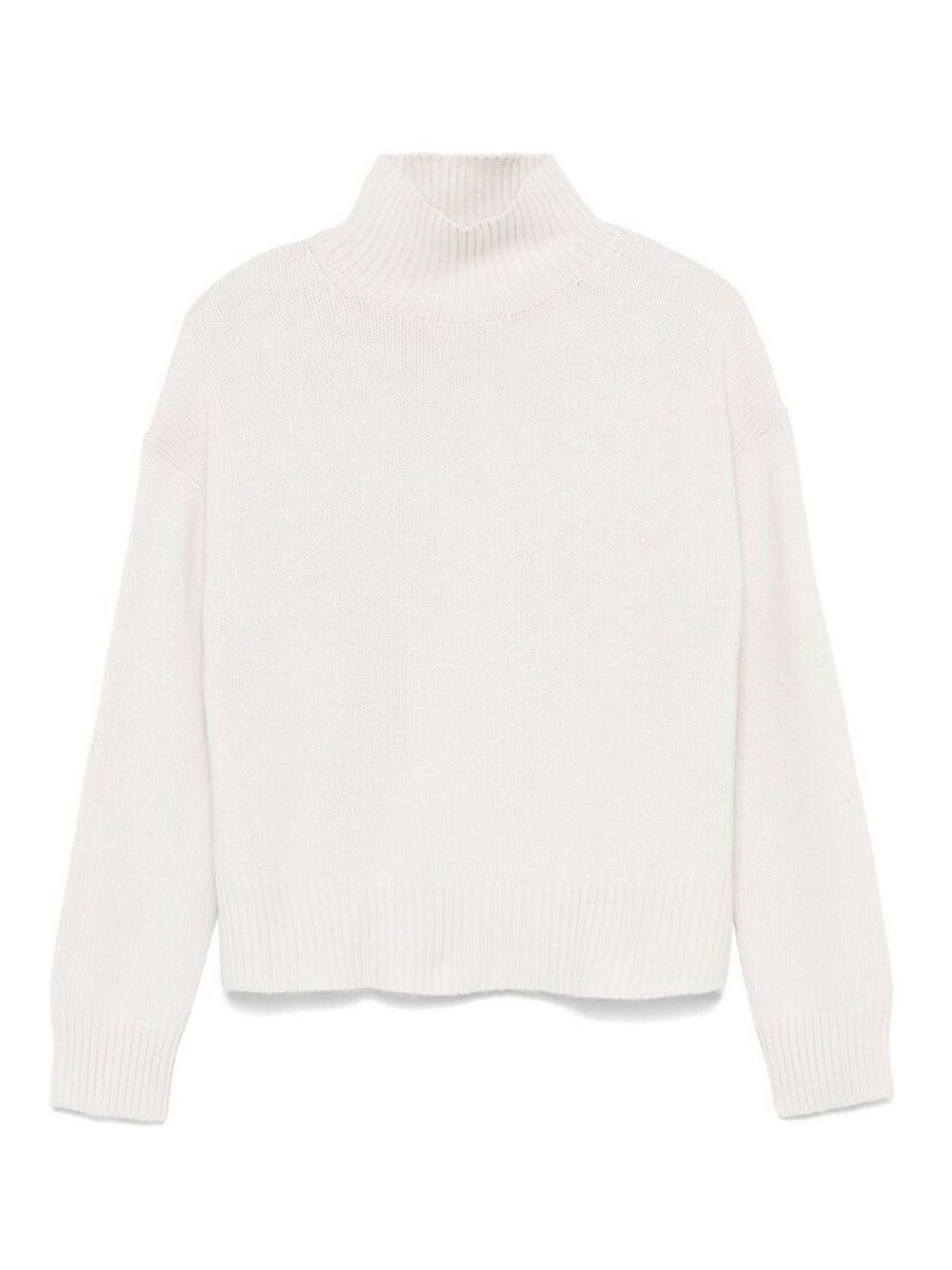 Calvin Klein Pull Col Rond - Beige Clair