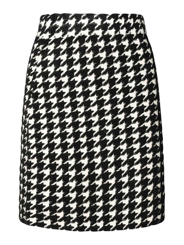 Burberry Jupe Midi - Multicolore