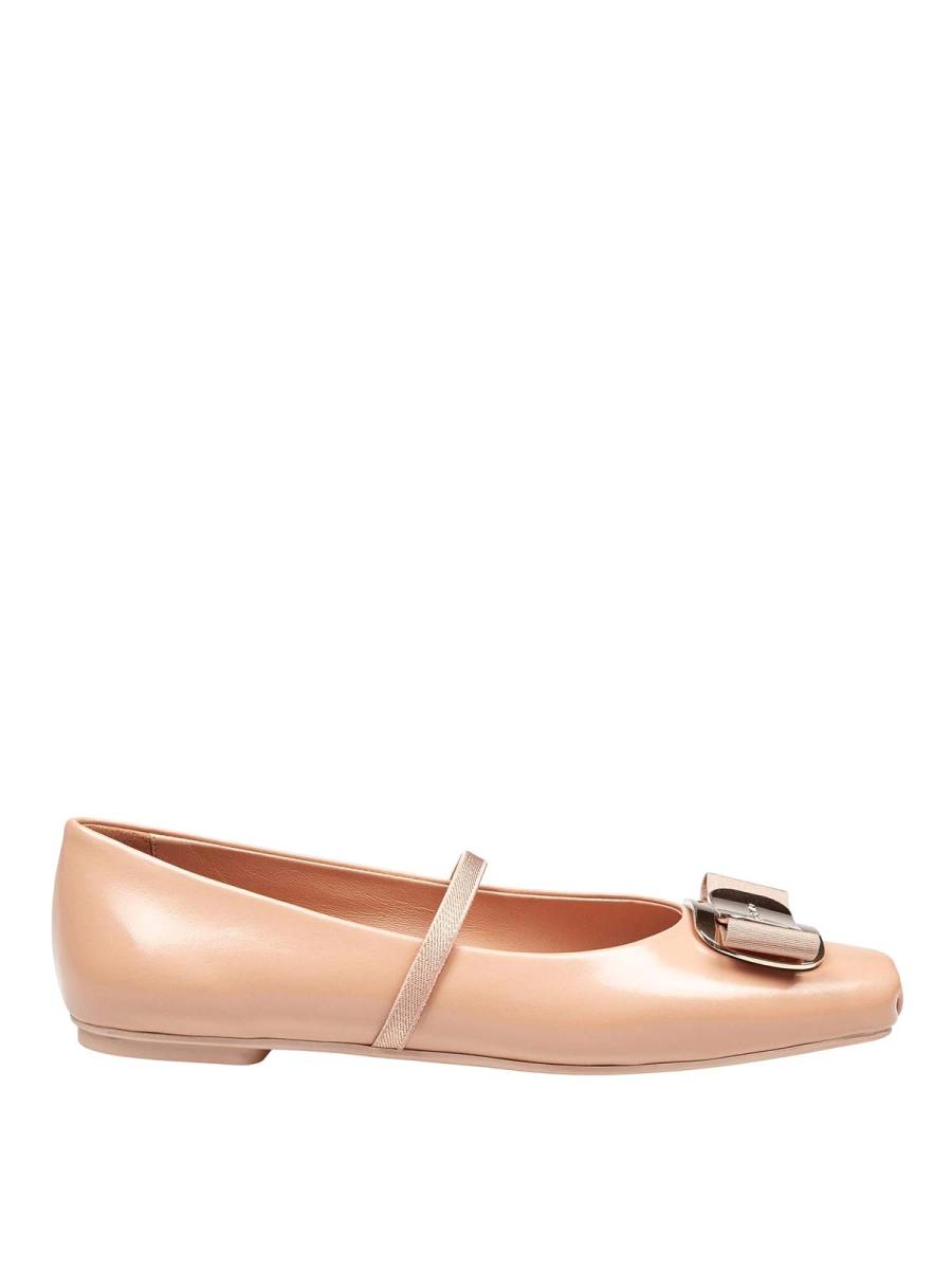 Salvatore Ferragamo Ballerines - Beige