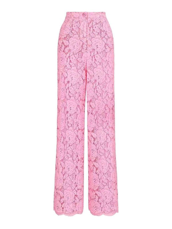 Dolce & Gabbana Pantalons Décontractés - Rose