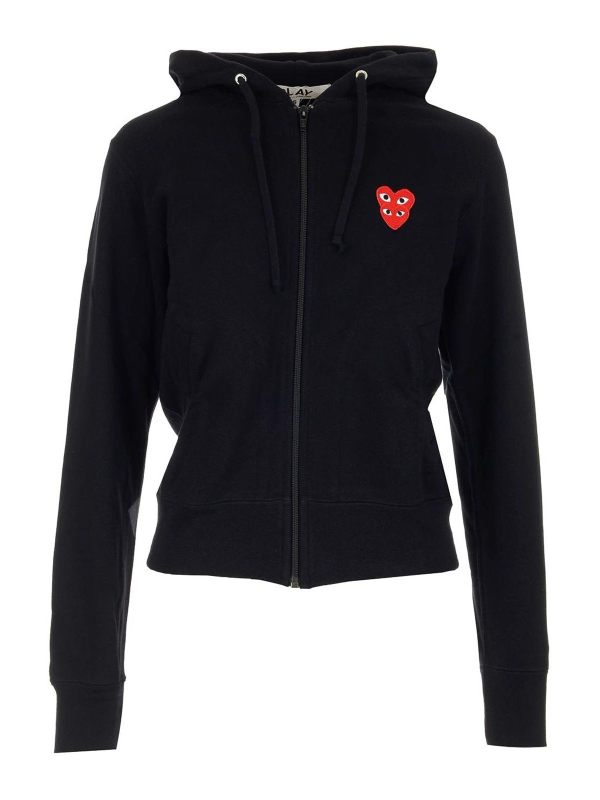 Comme des Garçons Play Sweat-Shirts - Noir