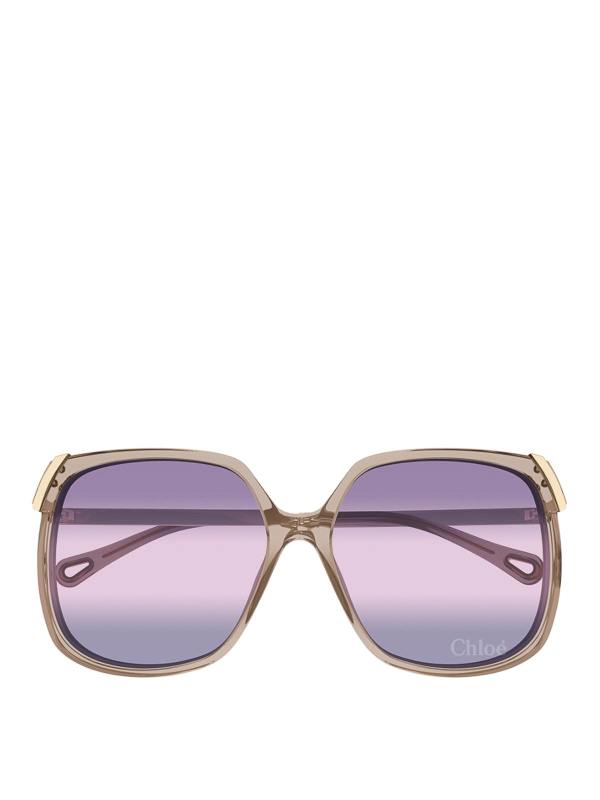 Chloe' Lunettes De Soleil - Beig