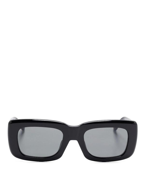 The Attico Lunettes De Soleil - Noir