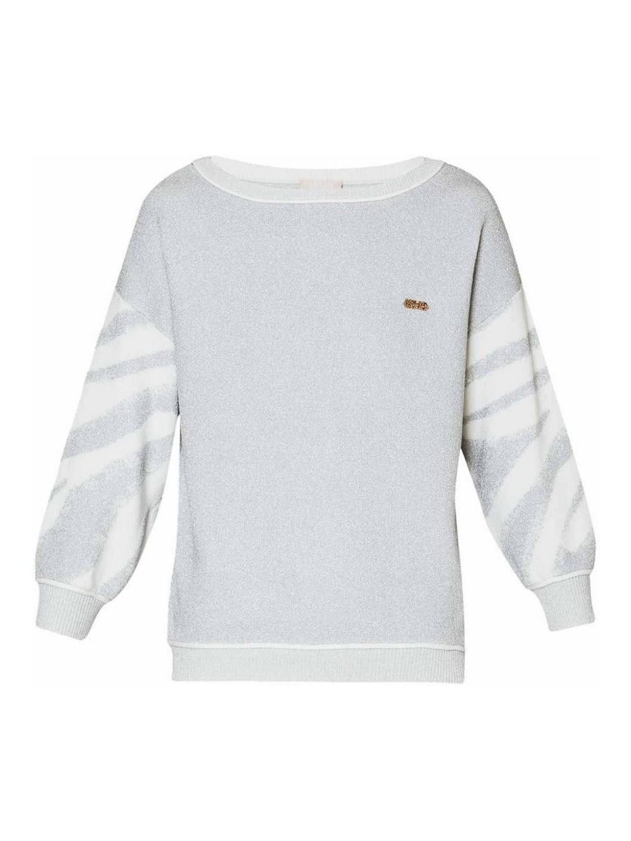 Liu Jo Pull Col Bateau - Gris