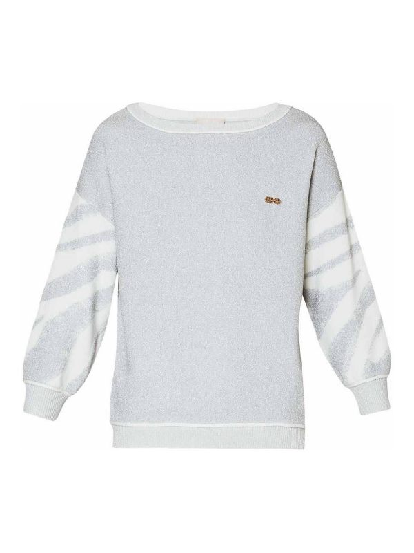 Liu Jo Pull Col Bateau - Gris