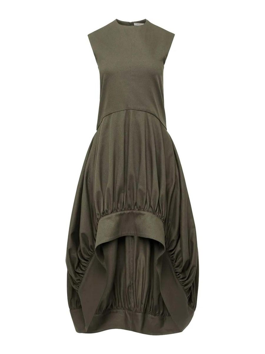 J. W. Anderson Robe Au Genou - Vert