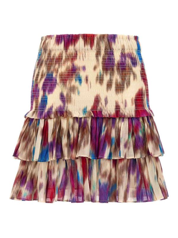 Isabel Marant Etoile Jupe Midi - Multicolore
