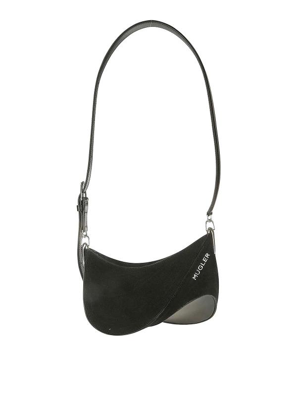 Mugler Sac Porté Épaule - Noir