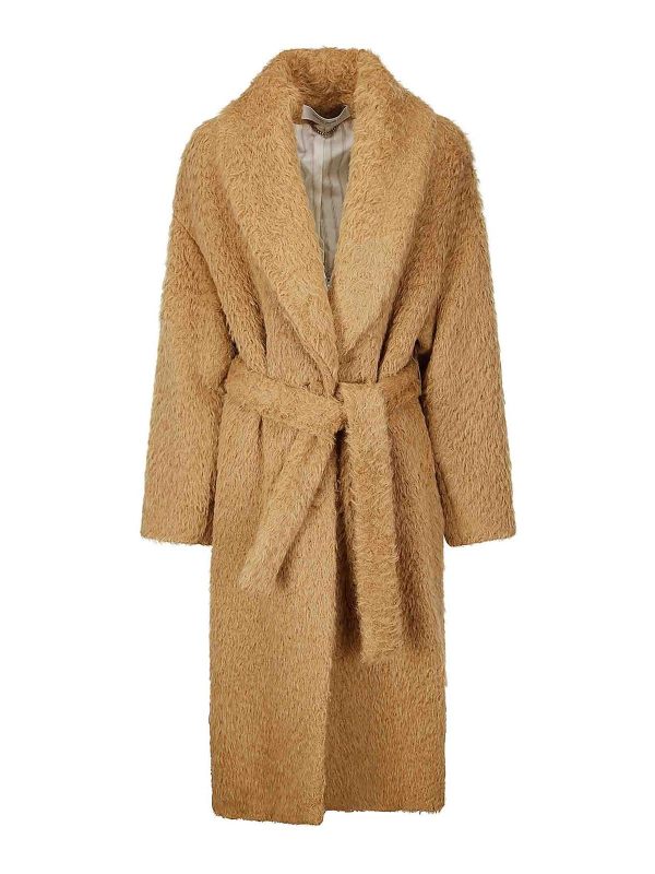 Golden Goose Manteau Court - Marron