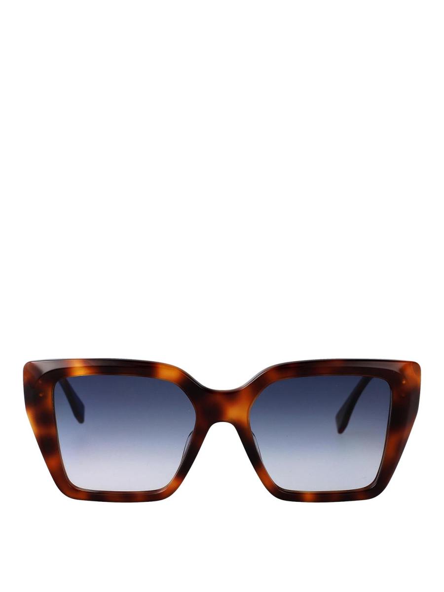 Fendi Lunettes De Soleil - Marron