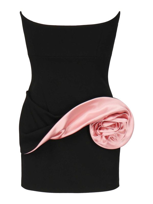 Magda Butrym Robe Au Genou - Noir