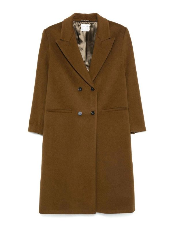 Forte Forte Manteau Court - Marron
