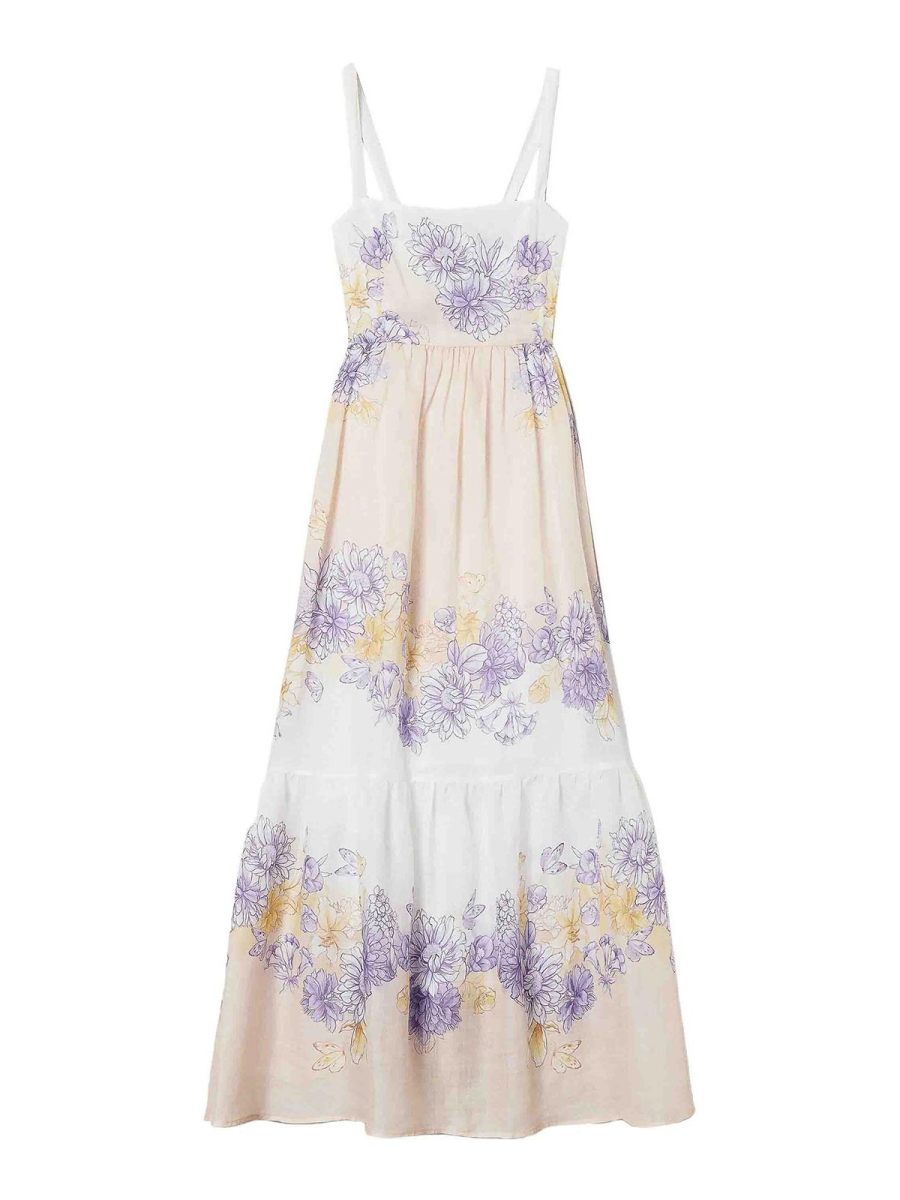 Twinset Robe Au Genou - Jaune