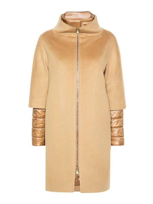Herno Manteau Court - Camel
