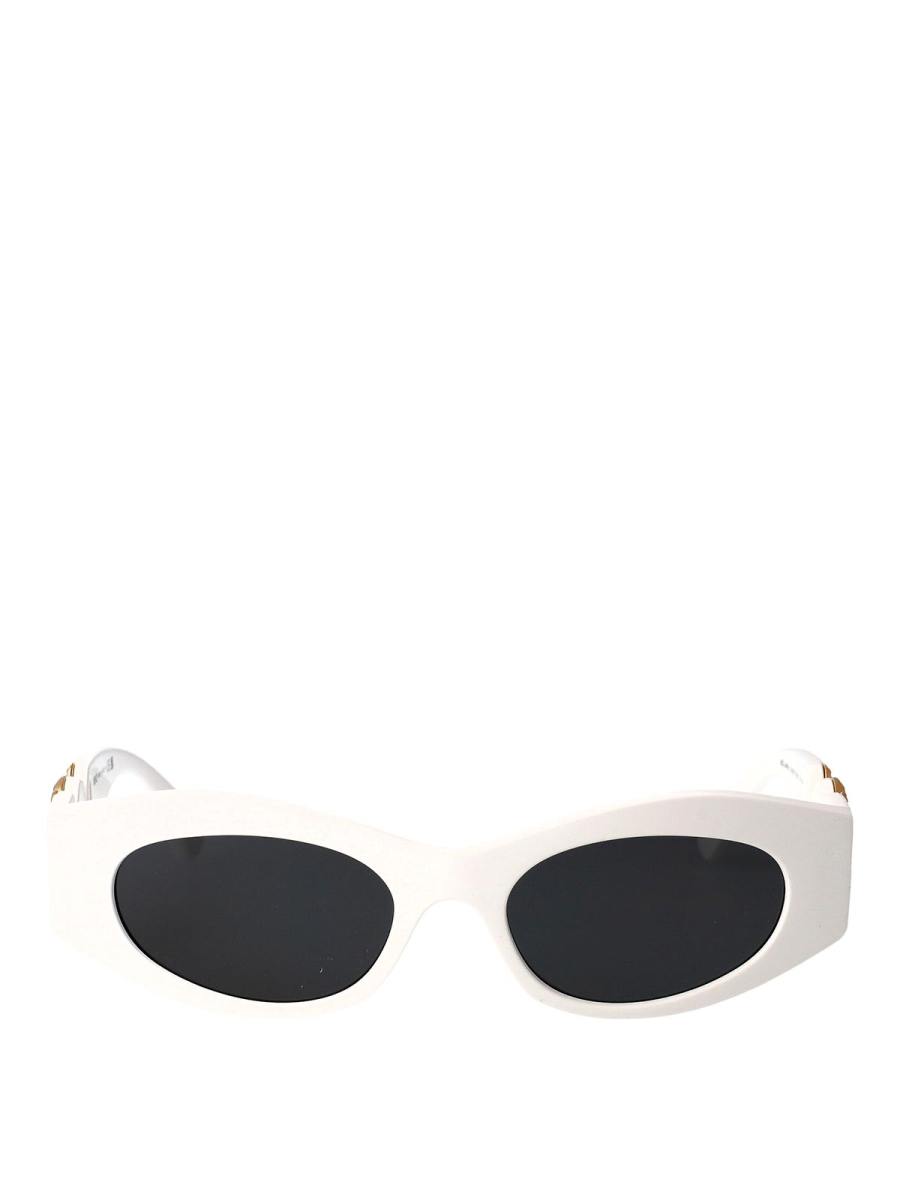 Versace Lunettes De Soleil - Blanc